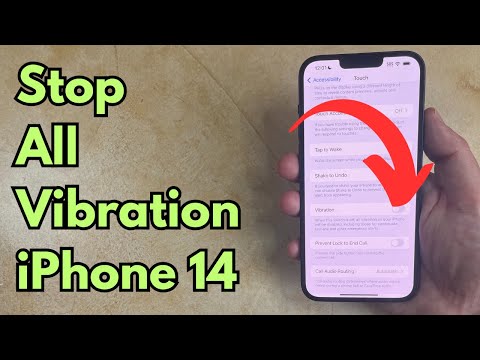 How to Turn Off Vibration on iPhone 14 - Step by Step