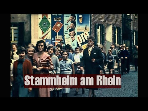 Cologne-Stammheim 1950s - Neighborhood portrait - Real color