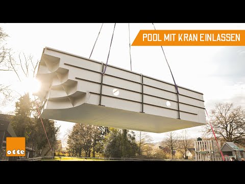 Der Pool kommt ins Loch! | Poolbau Teil 3 | Otte Freizeit