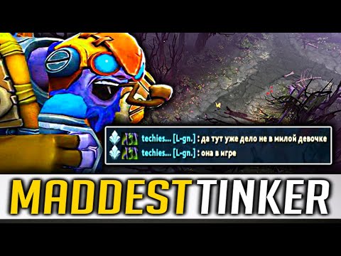 THE MAD TINKER NEVER BLAME TOO EARLY | DOTA 2 TINKER GAMEPLAY