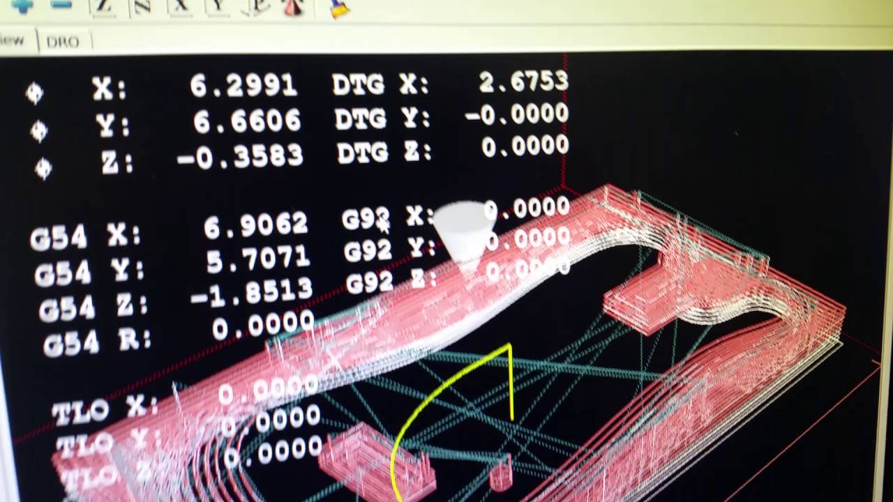 LinuxCNC, blender Cam, Probotix