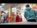 SCREAMING IN PUBLIC RESTROOM PRANK Part 1