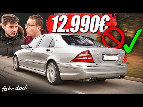500 hp S-Class for €12,990? MERCEDES S55 AMG W220 | Used car check | Drive it