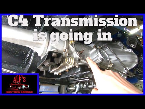 C4 Auto Transmission Installation - 6 Cylinder to 289 V8 Conversion - Episode 16
