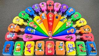 PAW PATROL Rainbow Guitars 🎸 Colorful Suitcases & Bags | Satisfying ASMR