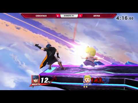VS Weekly 11/15/18 - Winners R2 - Artrix (Falcon) vs ChocoTaco (Lucas) - Smash 4