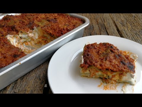 LASAGNE VERDI fatte in casa - ricetta passo passo