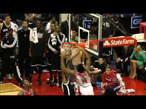 Glen Rice Jr  With the Putback Dunk to Force OT