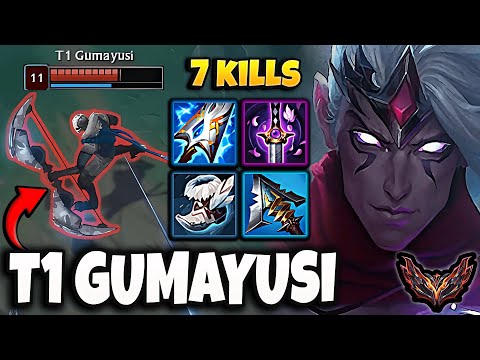 T1 Gumayusi Varus vs Ezreal [ ADC ] Patch 14.2 Korea Grandmaster