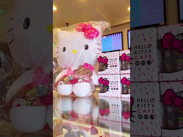 Vídeo relacionado con Paladone Hello Kitty Taza de café grande de cerámica color rosa pastel de 400 ml, con licencia oficial de Sanrio para té y chocolate caliente, regalo kawaii para niñas, mujeres y adolescentes