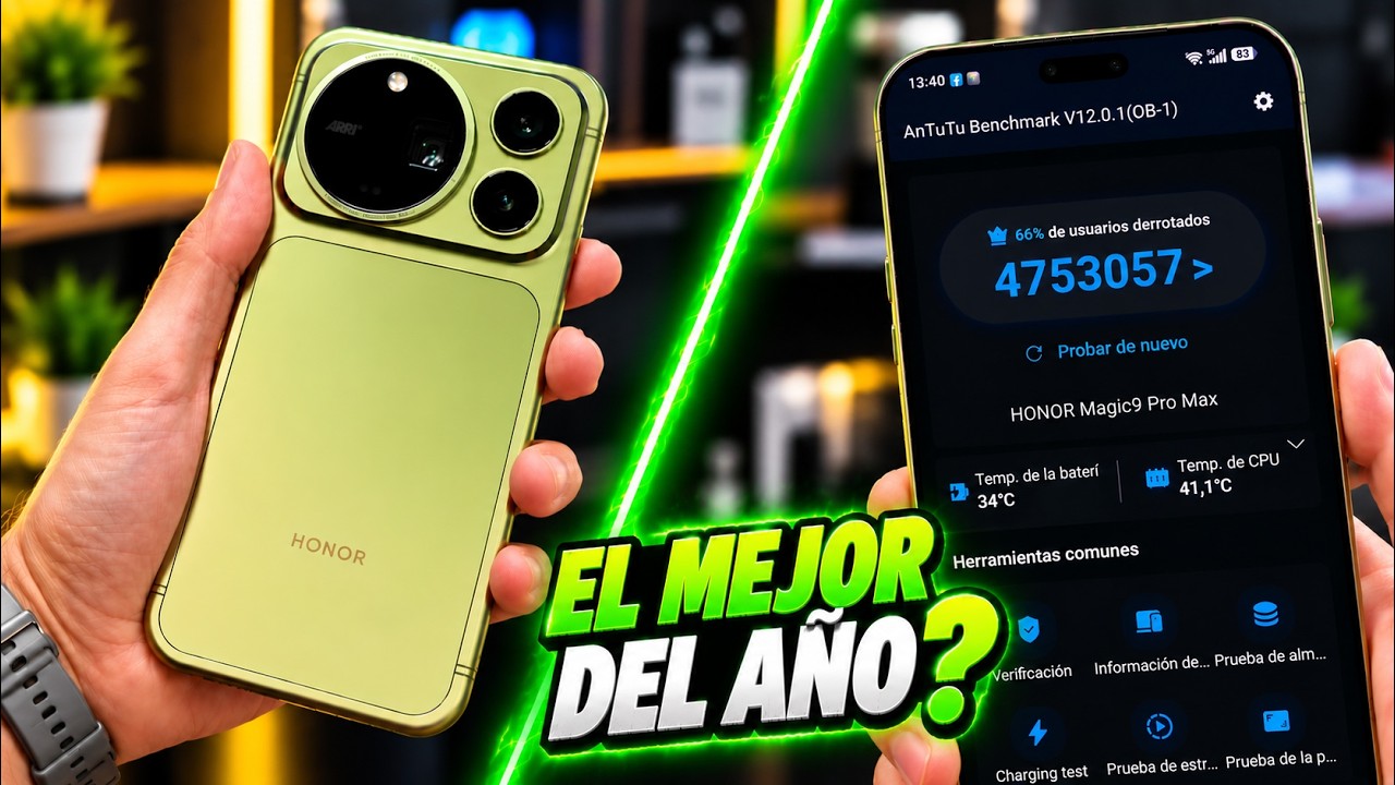 HONOR Magic9 Pro Max ¡Ni DUO ni nada, este es el MÁS INTERESANTE!