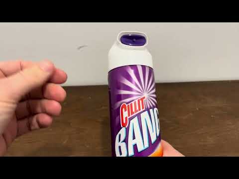 How to Use Cillit Bang Magic Foam Bathroom Cleaner