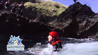 preview picture of video 'Coasteering Newquay 26th May.mp4'