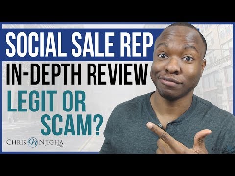 Social Sale Rep Review [INDEPTH] - Make Money On Social Media LEGIT or SCAM? Video