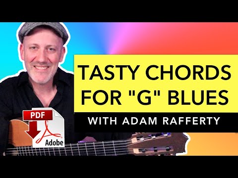 Spice Up Your Blues Guitar With Tasty Jazz Chords | Adam Rafferty Guitar Lesson
