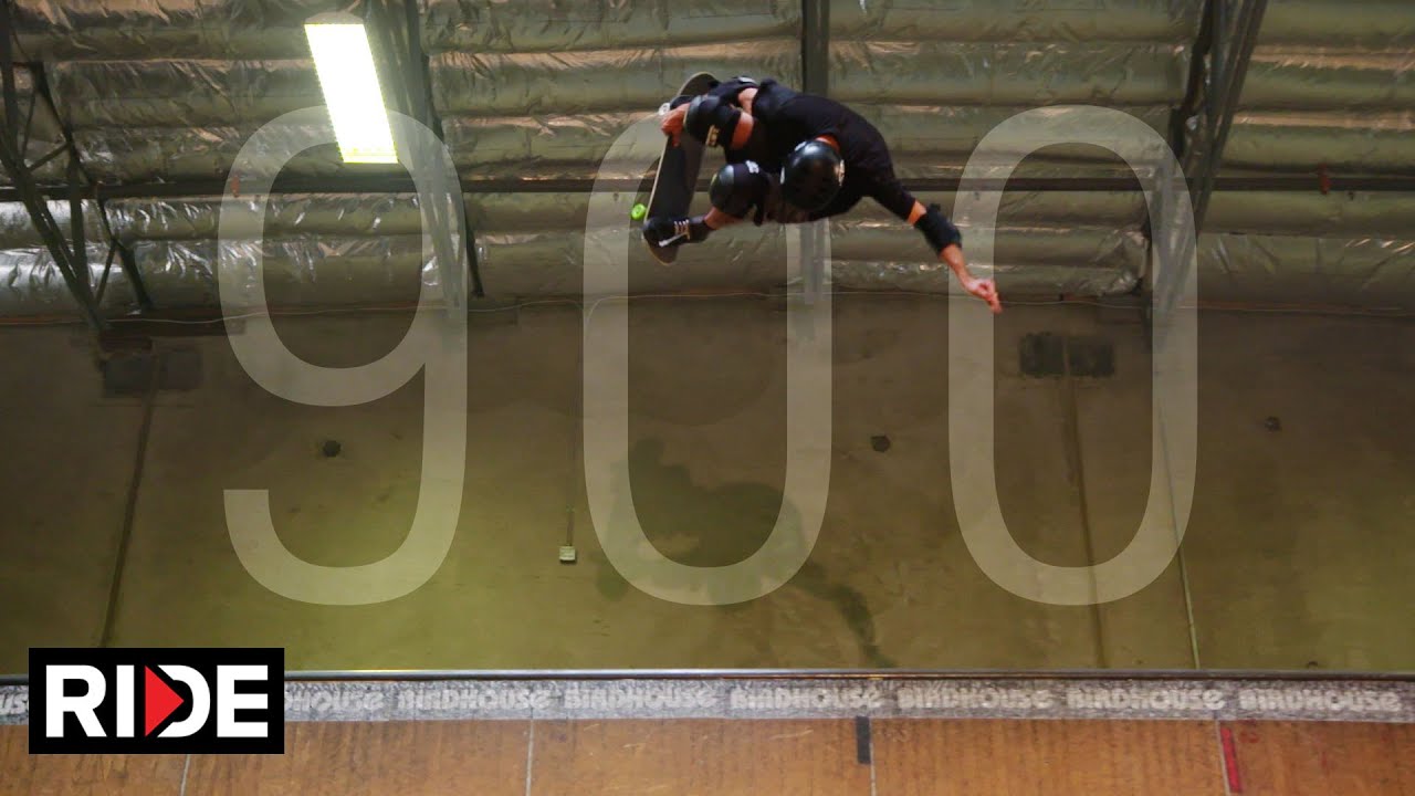 Tony Hawk Lands 900 At 48! - YouTube