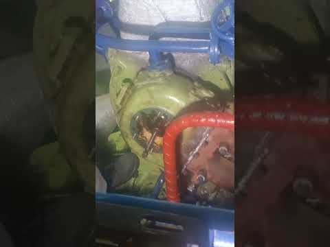 turbo specialist checking turbo parts