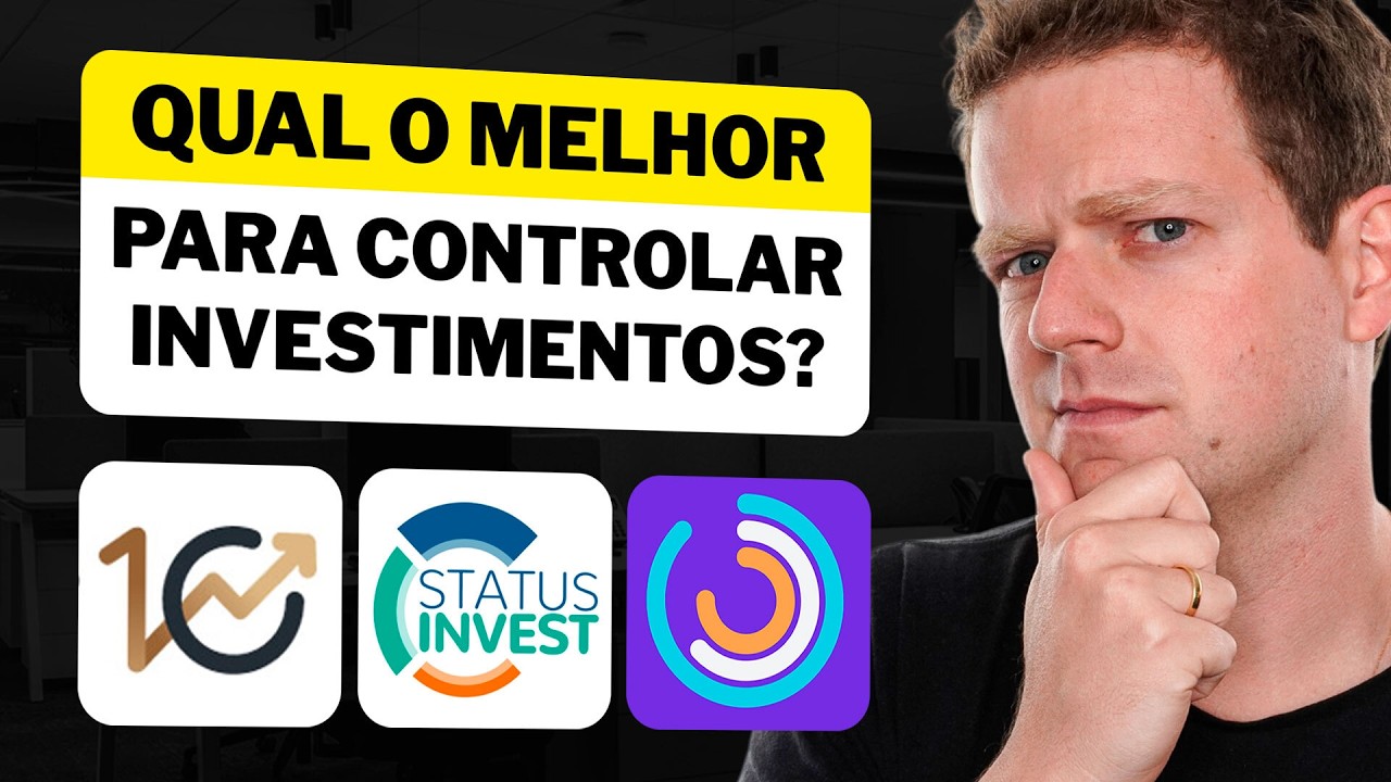 QUAL O MELHOR APP PARA INVESTIMENTOS em 2025? Status Invest, Kinvo, Investidor 10…