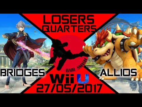 Bair Smash 13 Losers Quarters - Bridges (Corrin) Vs. BS | Allios (Bowser) - Smash Wii U