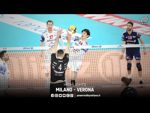 Superlega, highlights Milano - Verona