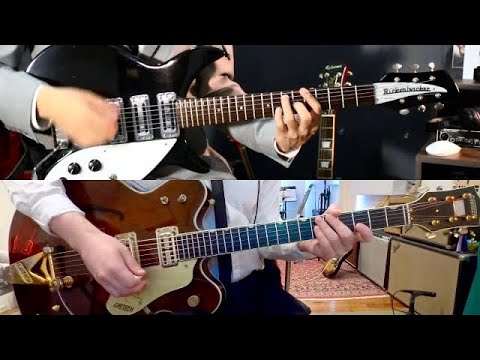 When I Get Home- The Beatles (Guitar Cover) ft. @juodet