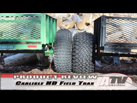ATV Television - Carlisle Field Trax HD Trailer Tires
