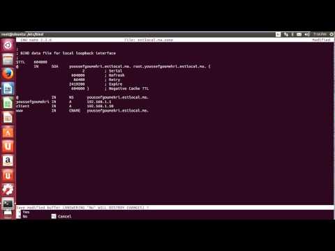 comment installer dns sur ubuntu