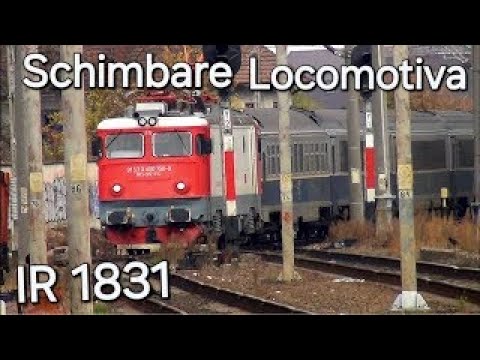 Shunting for train IR 1831/ Manevre pentru trenul IR 1831 in Cluj-Napoca 02 Nov 2024