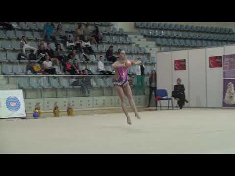 Sonia Denisa Ichim CSM Arad Senior Ball AA Romanian Rhythmic Gymnastics National Championship Junior