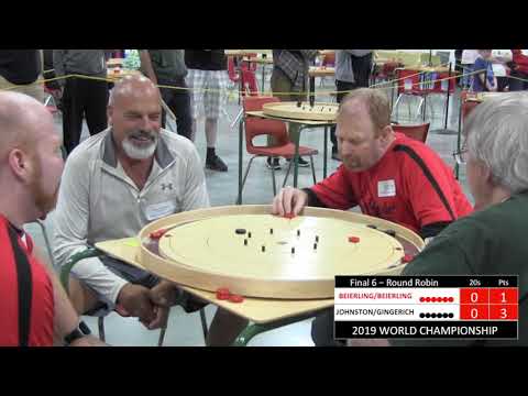 2019 World Crokinole Doubles - Beierling/Beierling v Johnston/Gingerich
