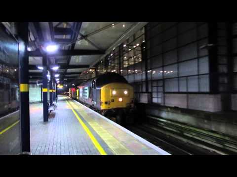 37409 & 37610 pass Ashford working 6M95 Dungeness-Crewe 19/11/14