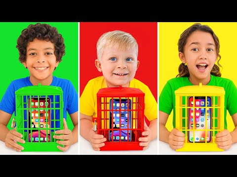 Kids Learn Good Habits — Mobile Phone Jail Adventure