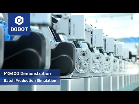 MG400 Demonstration - Production Simulation in Factory