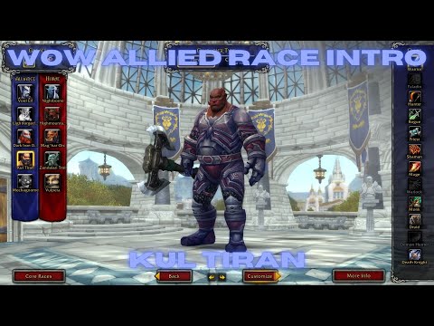 WOW Allied Race Intro - Kul Tiran