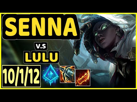 SENNA vs LULU - 10/1/12 KDA BOTTOM SUPPORT CHALLENGER GAMEPLAY - NA