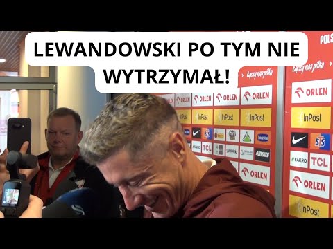 ROBERT LEWANDOWSKI COULDN'T STAND AFTER THIS! #ROBERTLEWANDOWSKI #REPEZENTACJAPOLSKI