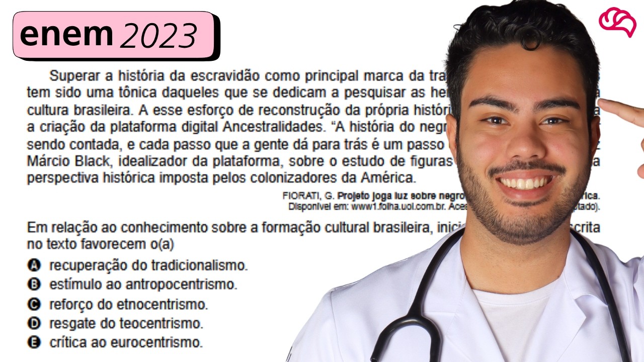 Resolução em Vídeo — Questão 50 ENEM 2023