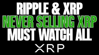 RIPPLE XRP🚨THIS VIDEO WILL MAKE YOU NEVER SELL XRP🔥