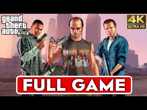 GTA 5 4K Ultra Graphics Gameplay Walkthrough FULL GAME Part 2 [4K 60FPS] - No Commentary