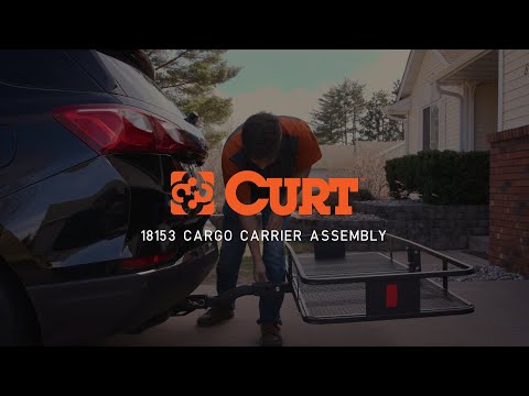 Cargo Carrier Assembly: CURT 18153 Basket-Style Cargo Carrier