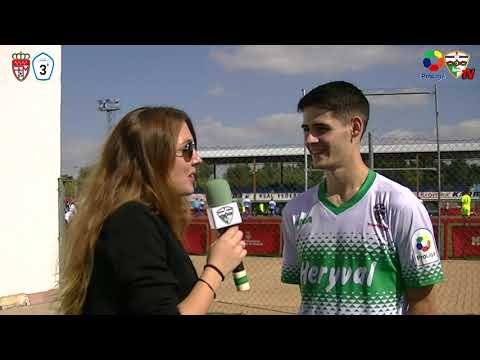 POST-PARTIDO CF TRIVALVALDERAS – RAYO VALLECANO “B”, DEL POZO