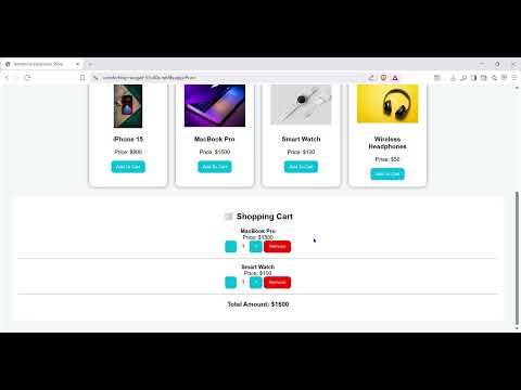 Task Demo - DAS003166 - TechWorld - Electronics & Gadgets