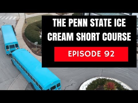 The Penn State Ice Cream Short Course