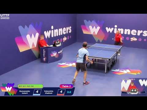 Winners League  27.06.21  Romanenko Valerii - Kolomiets Vladimir 18:30