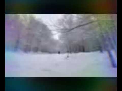 Rare footage of Sasquatch skiing