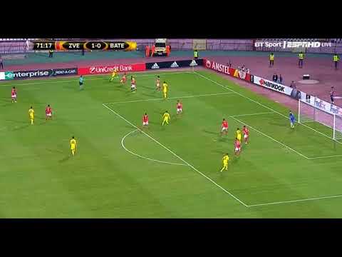 Crvena zvezda vs BATE 1-1 Highlights & Goals Europa League