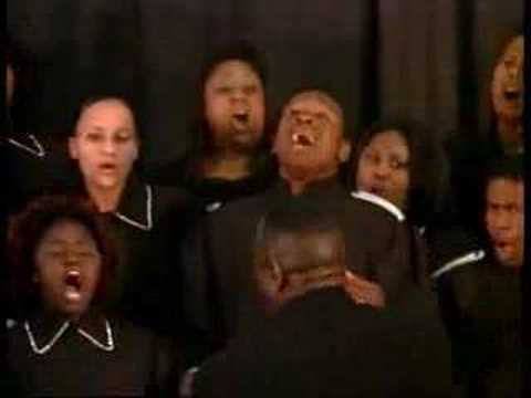 DANNY GRAHAM AND THE SAN DIEGO MASS CHOIR SINGING A (GMWA)