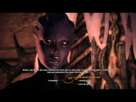 Mass Effect 1 Shiala Feros Conversation Shepard Receives the Cipher (Paragon) HD Modded