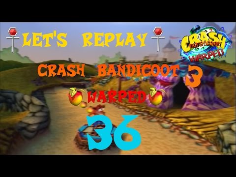 Let's Replay Crash Bandicoot 3 [German/105%/Platin] #36 - Bomben, Kisten und Masken