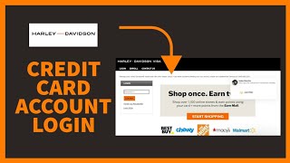 How To Login Harley Davidson Credit Card Harley Davidson Credit Card Account | h-dvisa.com |